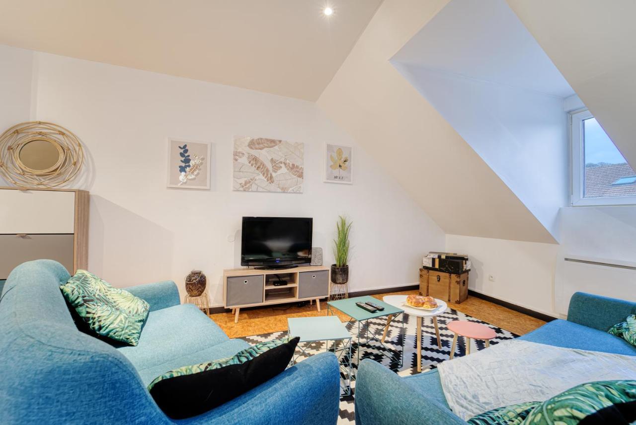 Sous Les Etoiles Metz Luxembourg Un-Sejour-A-Part Apartment Clouange Luaran gambar