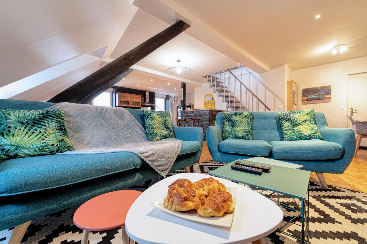 Sous Les Etoiles Metz Luxembourg Un-Sejour-A-Part Apartment Clouange Luaran gambar