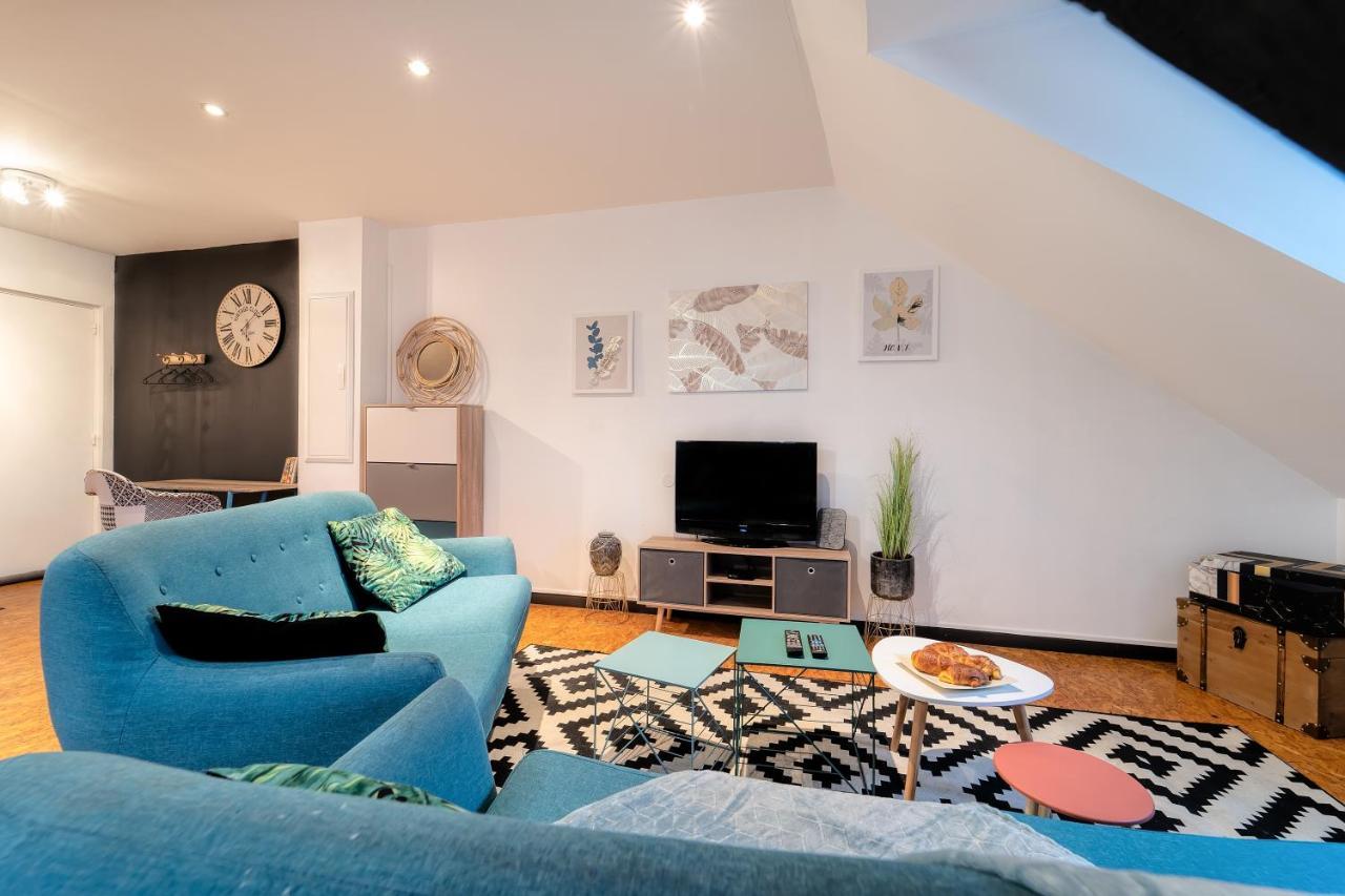 Sous Les Etoiles Metz Luxembourg Un-Sejour-A-Part Apartment Clouange Luaran gambar